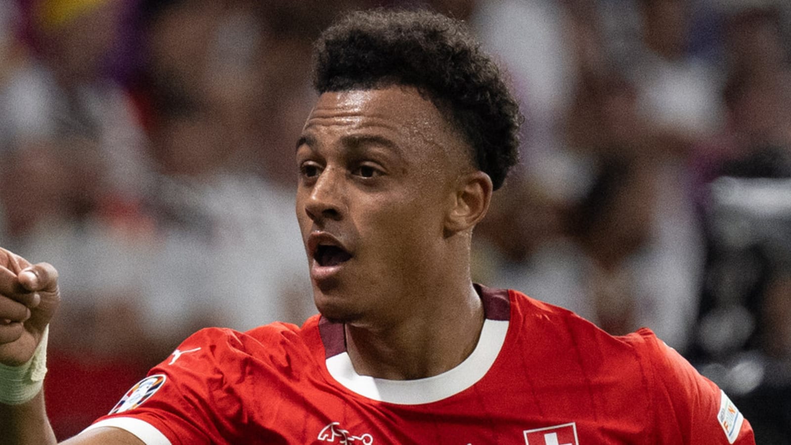 Watch: Switzerland's Dan Ndoye strikes first vs. Germany