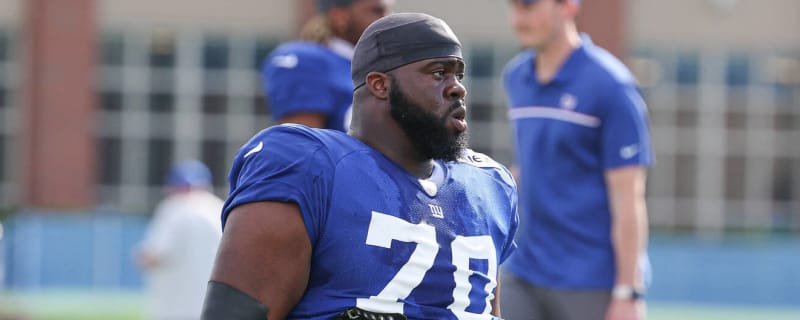 Former Giants OL Korey Cunningham dies at 28