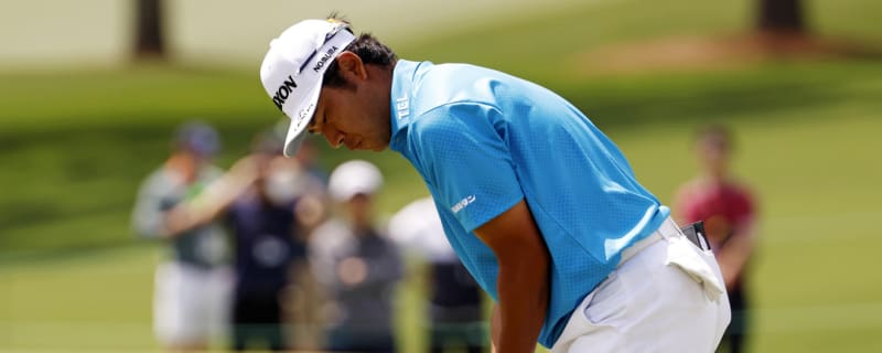 Watch: Hideki Matsuyama has horrific luck at Masters