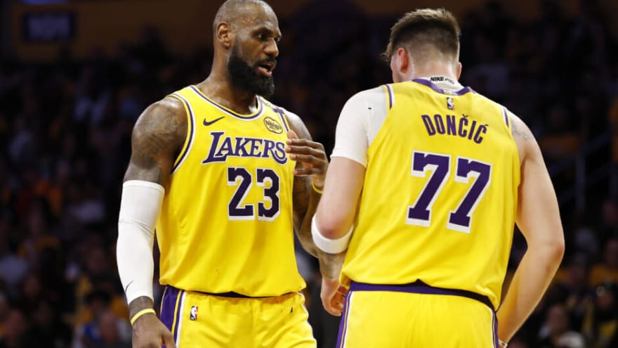 Luka Doncic has just created a career first for LeBron James in 23 years in the NBA