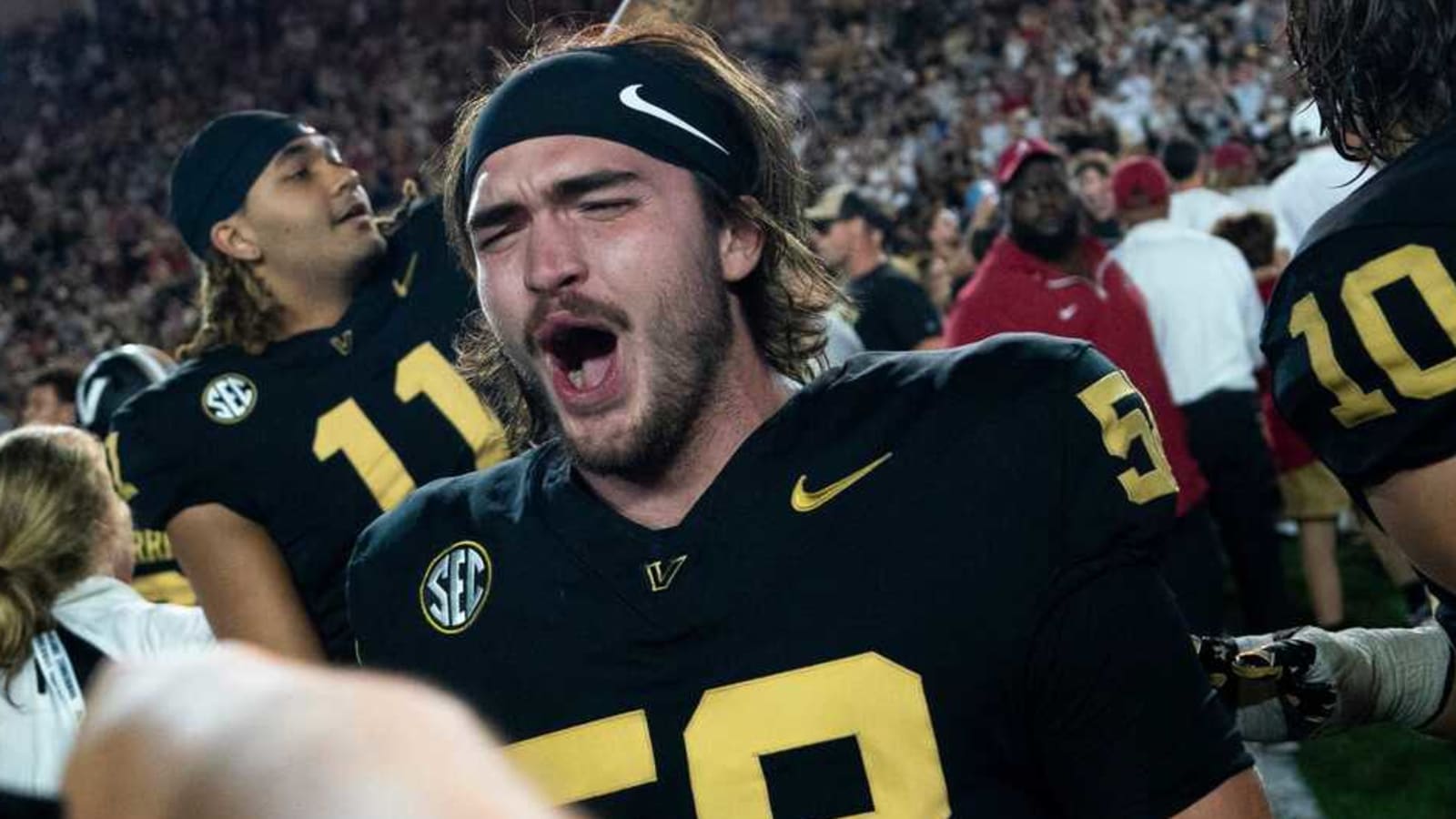 Vanderbilt&#39;s goal posts take a swim: Step by step journey from West End to Broadway after historic upset over Alabama