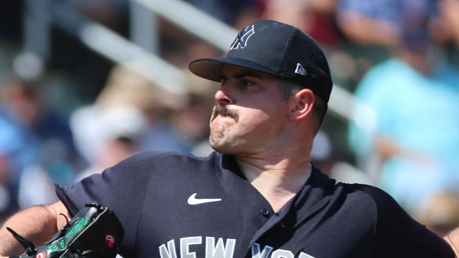 Yankees' Carlos Rodon says no back pain; still no return timeline