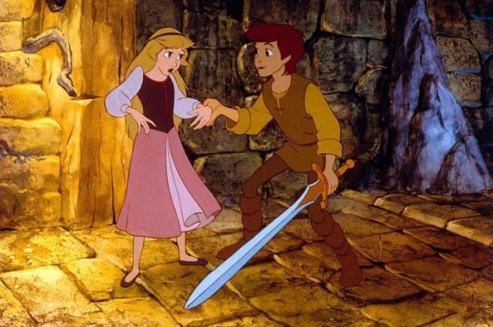 'Peter Pan' in 'The Black Cauldron'