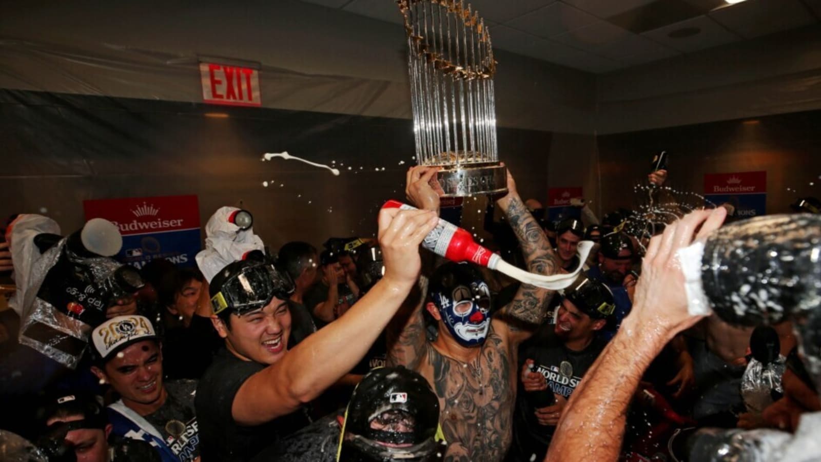 Watch: Dodgers Clubhouse Celebration Of 2024 World Series Championship