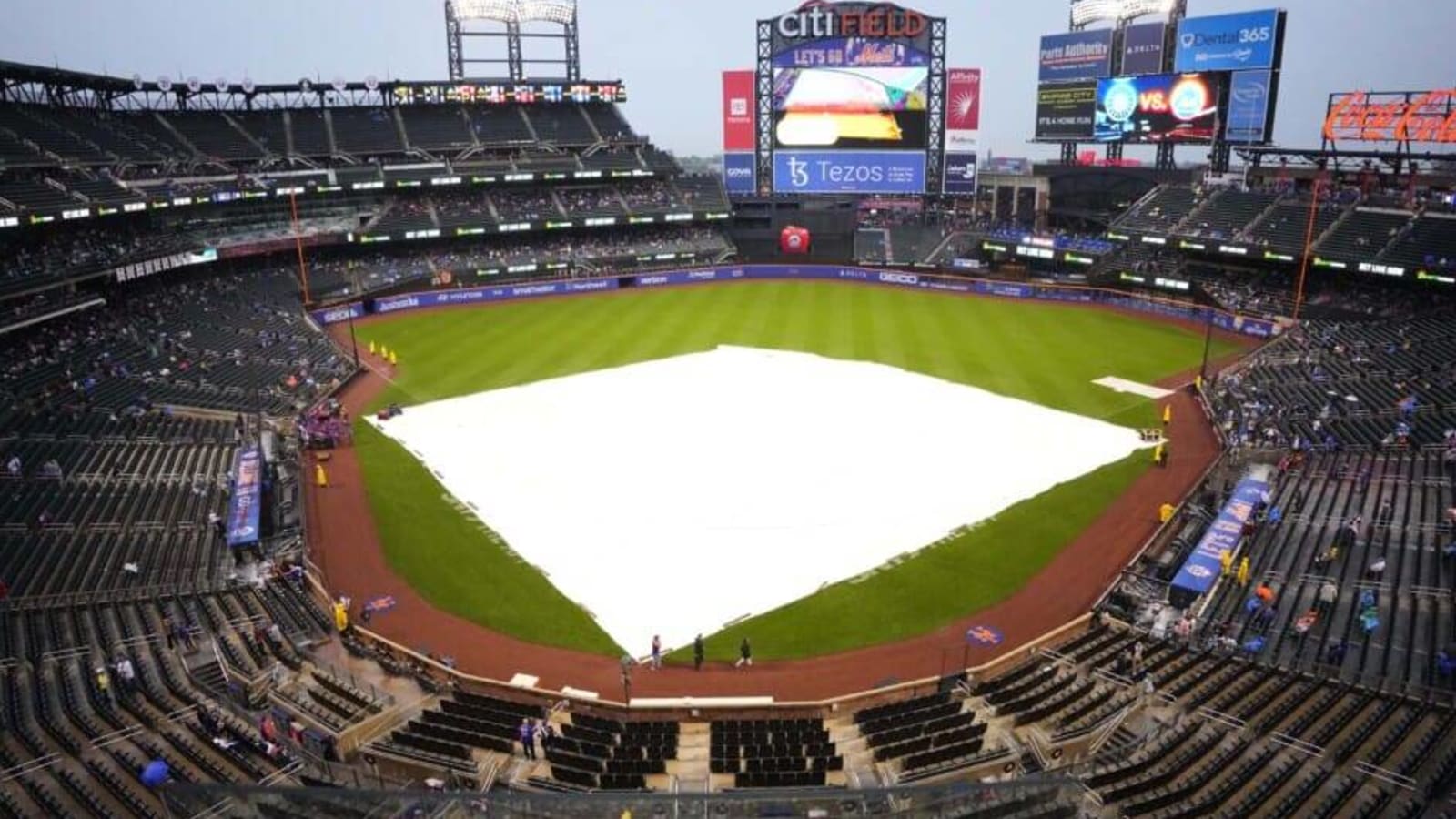 Dodgers Vs. Mets Game Postponed By Inclement Weather