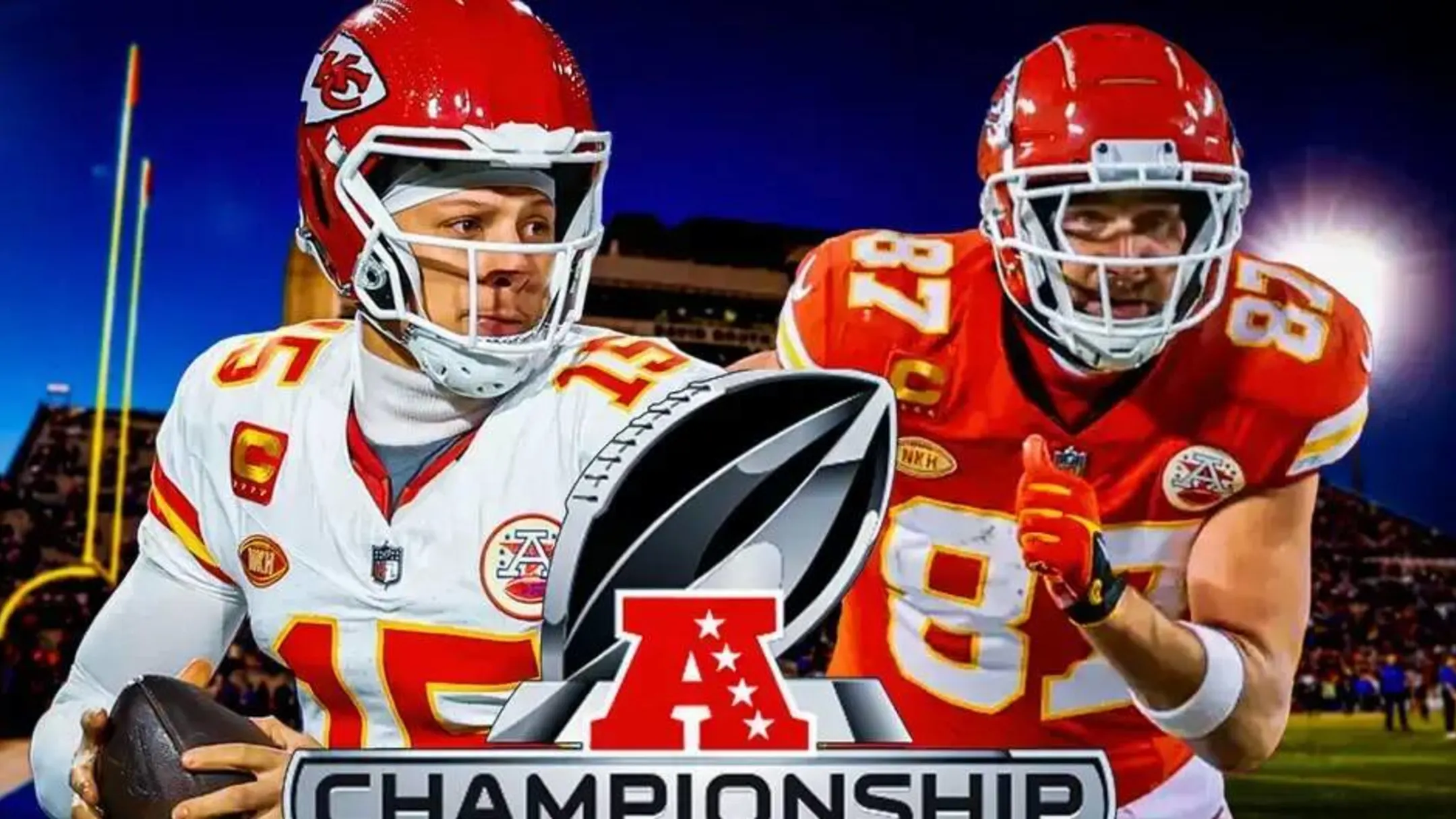 Chiefs v Bills: Kelce scores twice, Kansas City to face Baltimore