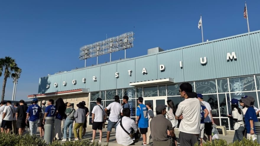Blue Friday Sale At Dodger Stadium Top Of The Park Store Available Through Nov. 30