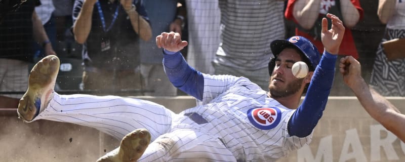 Watch: Cubs walk off Pirates on controversial play at home plate