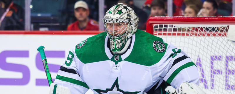 Anton Khudobin Signed Stars Full-Size Hockey Goalie Mask (Khudobin)