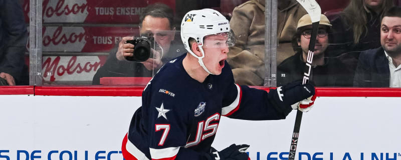Watch: Team USA's Tkachuk joins father on rare list with goal