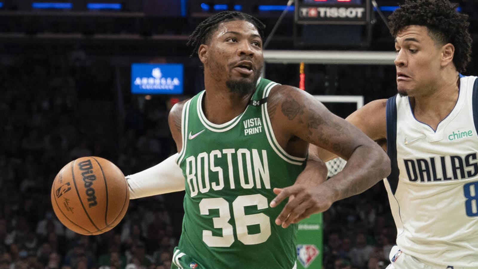 Marcus Smart responds to backlash over Steph Curry play