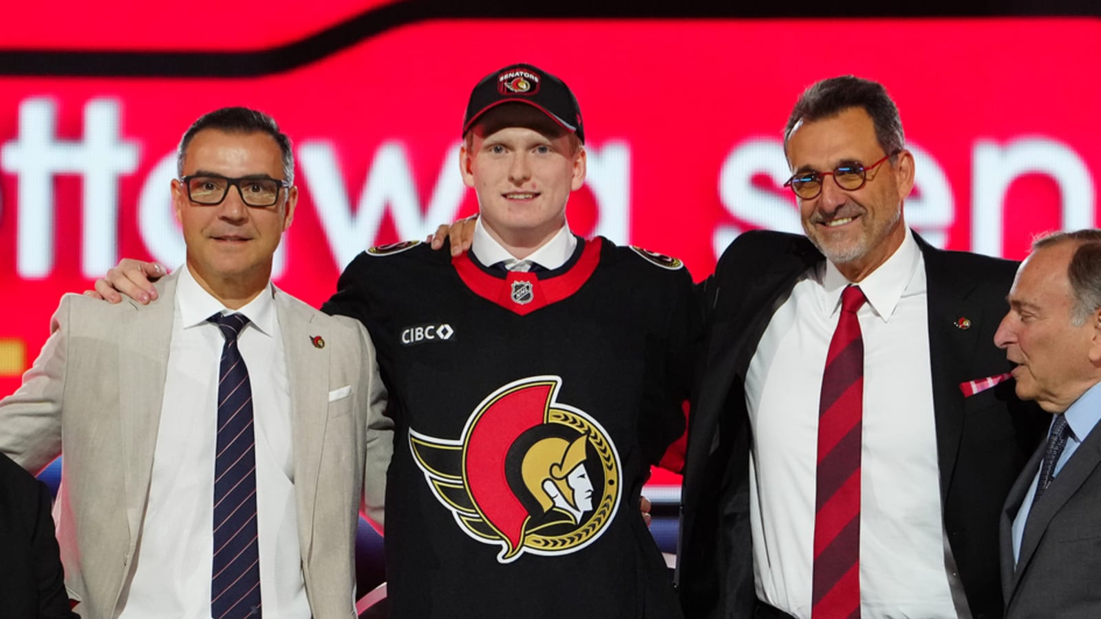 Senators sign No. 7 overall pick to entry-level deal