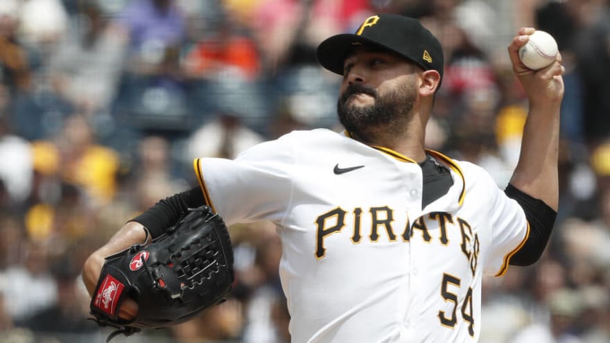 Pirates Fall 8-1 to Braves After Losing Starting Battery