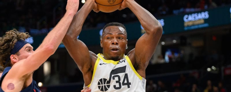 Jazz center turning heads with G League performances