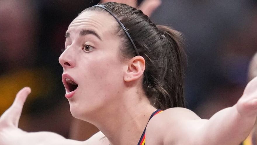 Caitlin Clark frustrated by physical WNBA play