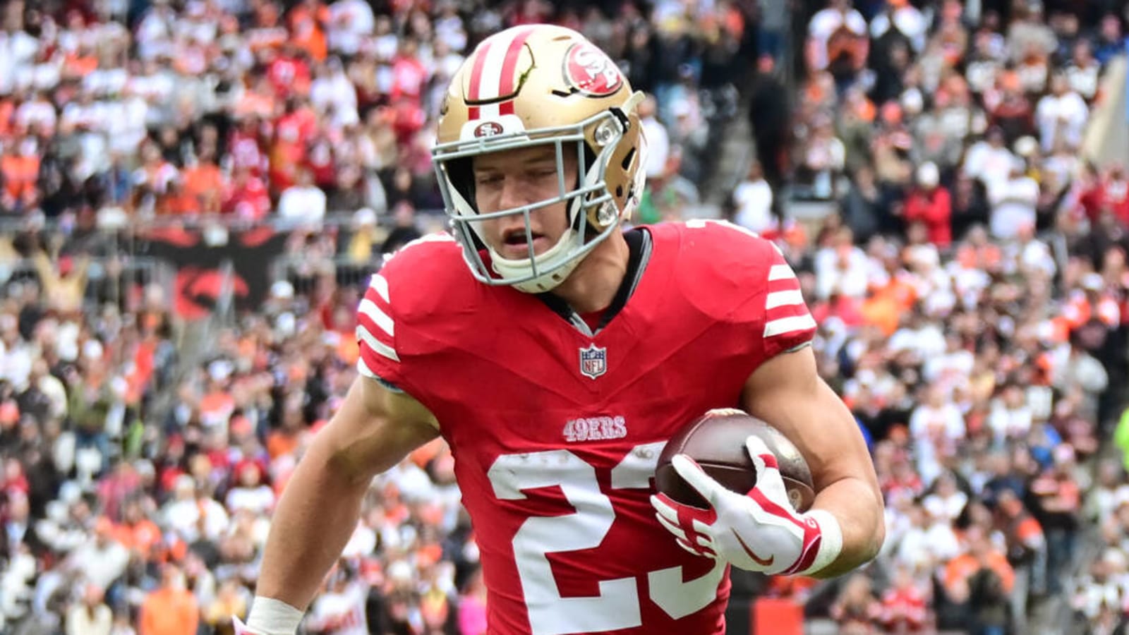 49ers RB Christian McCaffrey ruled out with oblique injury