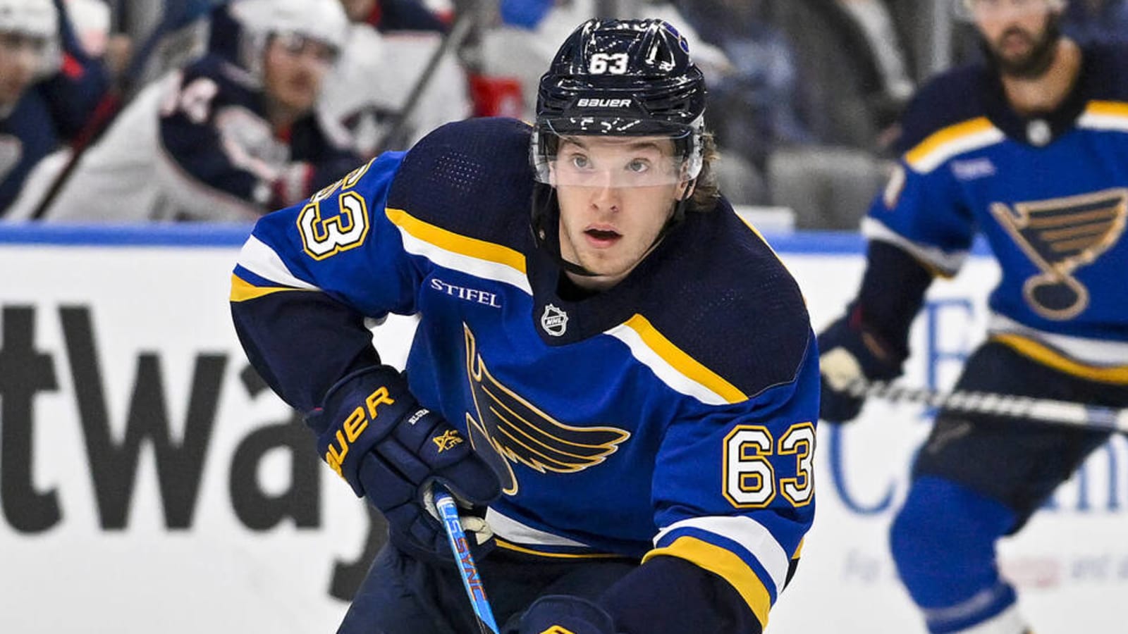 Blues recall top prospect Jake Neighbours