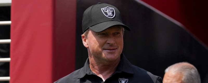 Photo: Jon Gruden's Hat For Tonight's Game Going Viral - The Spun