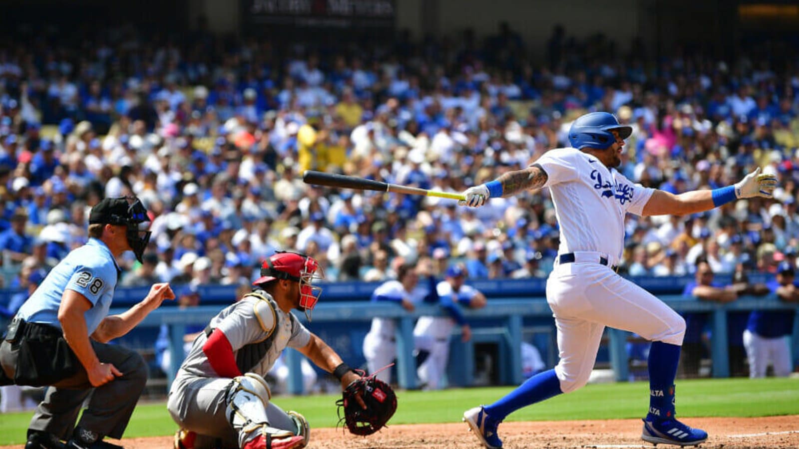  Dodgers Manufacture Series Sweep Of Cardinals