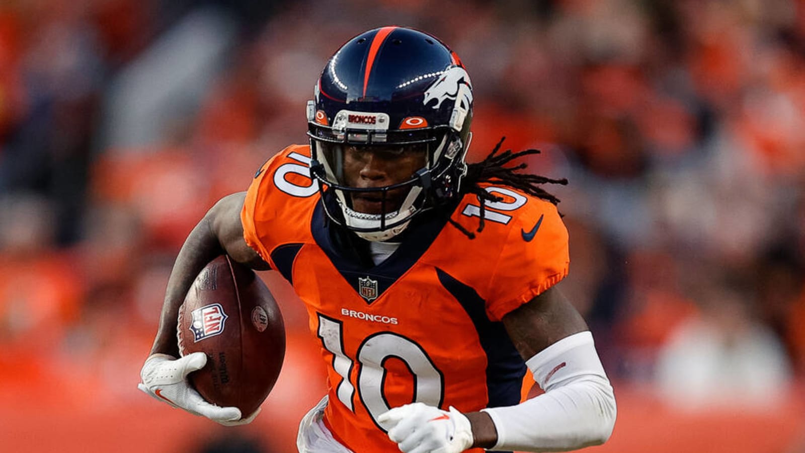 Report Broncos seeking firstround pick in any Jerry Jeudy trade