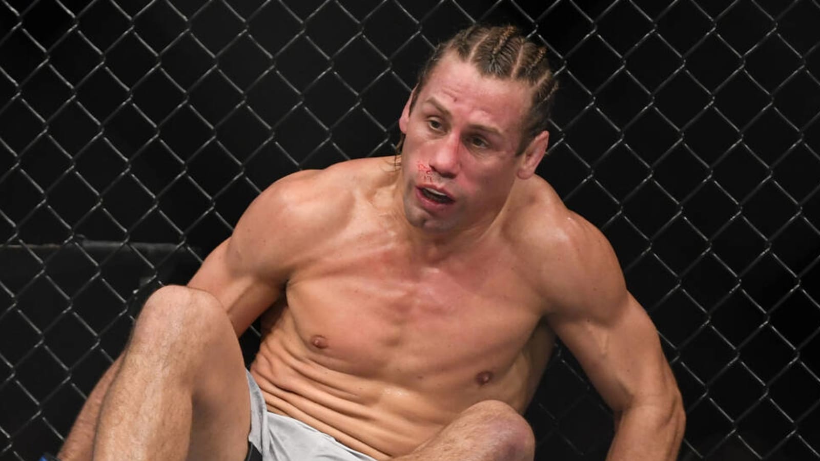 Watch: UFC legend Urijah Faber is going viral for attaining a submission win at age 45 