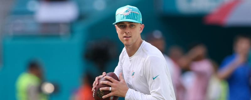 Dolphins backup QB placed in concussion protocol