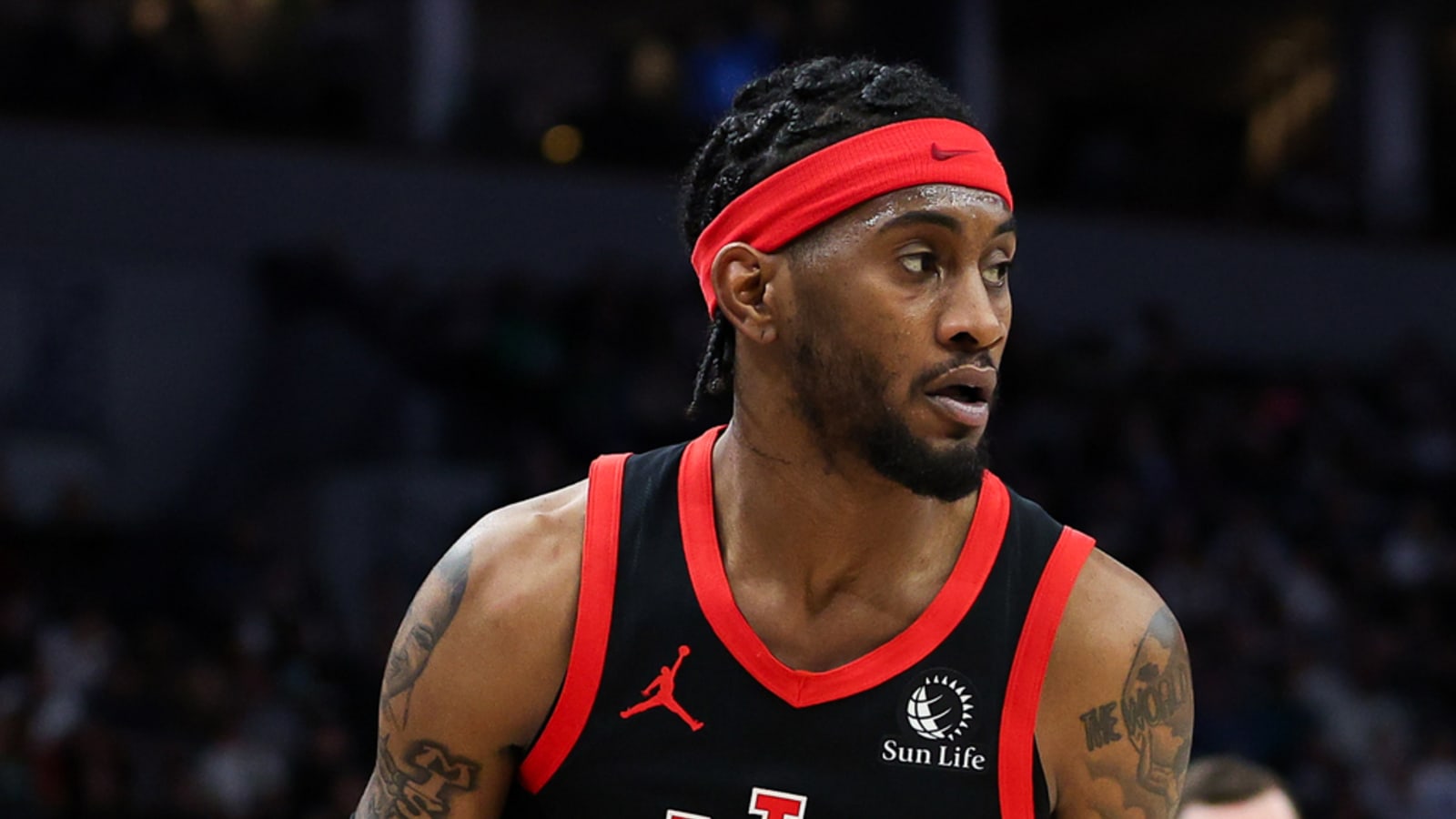 Raptors forward’s stunned reaction to getting traded goes viral