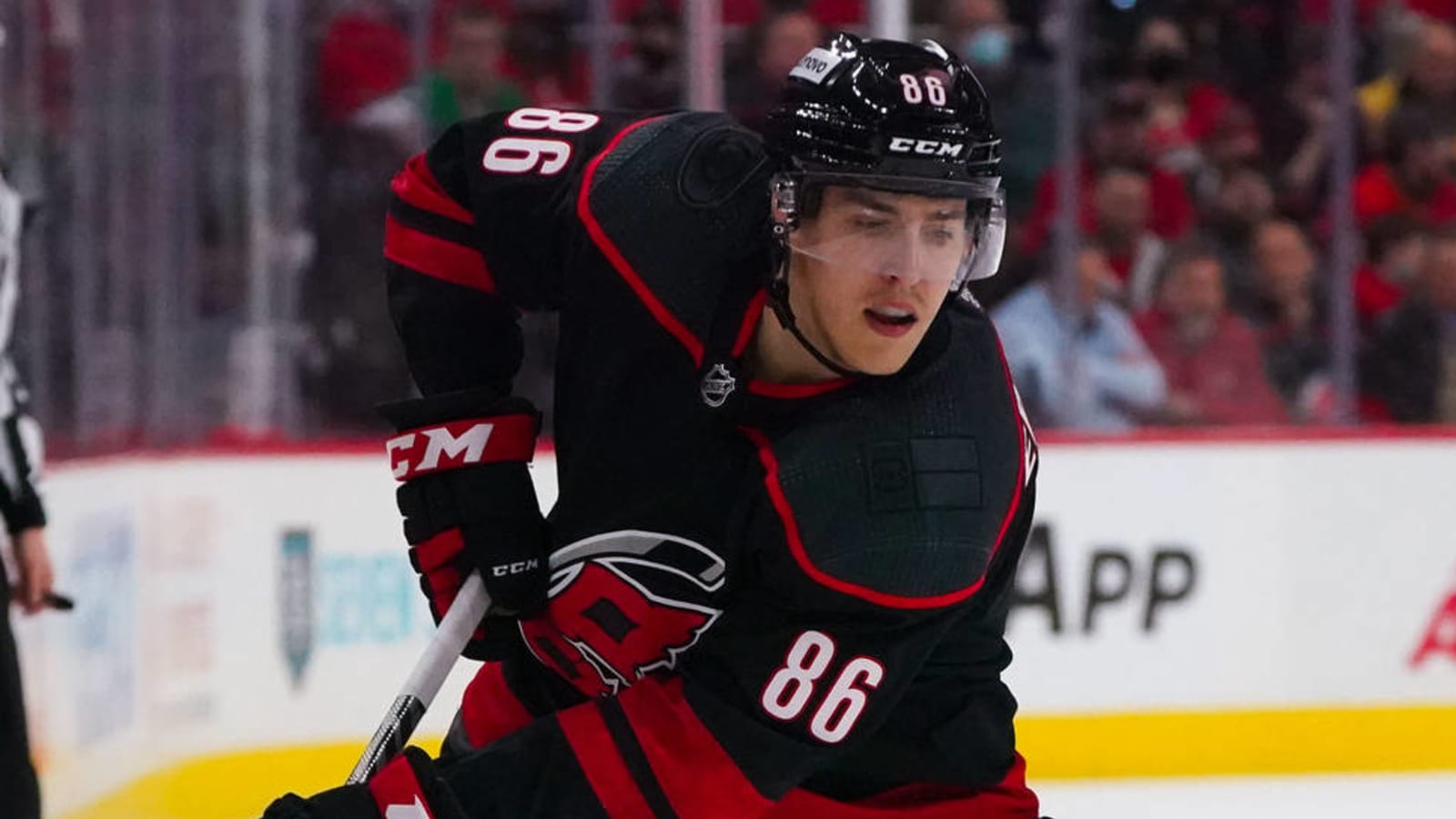 Hurricanes forward Teuvo Teravainen 'doubtful' Sunday against Sharks