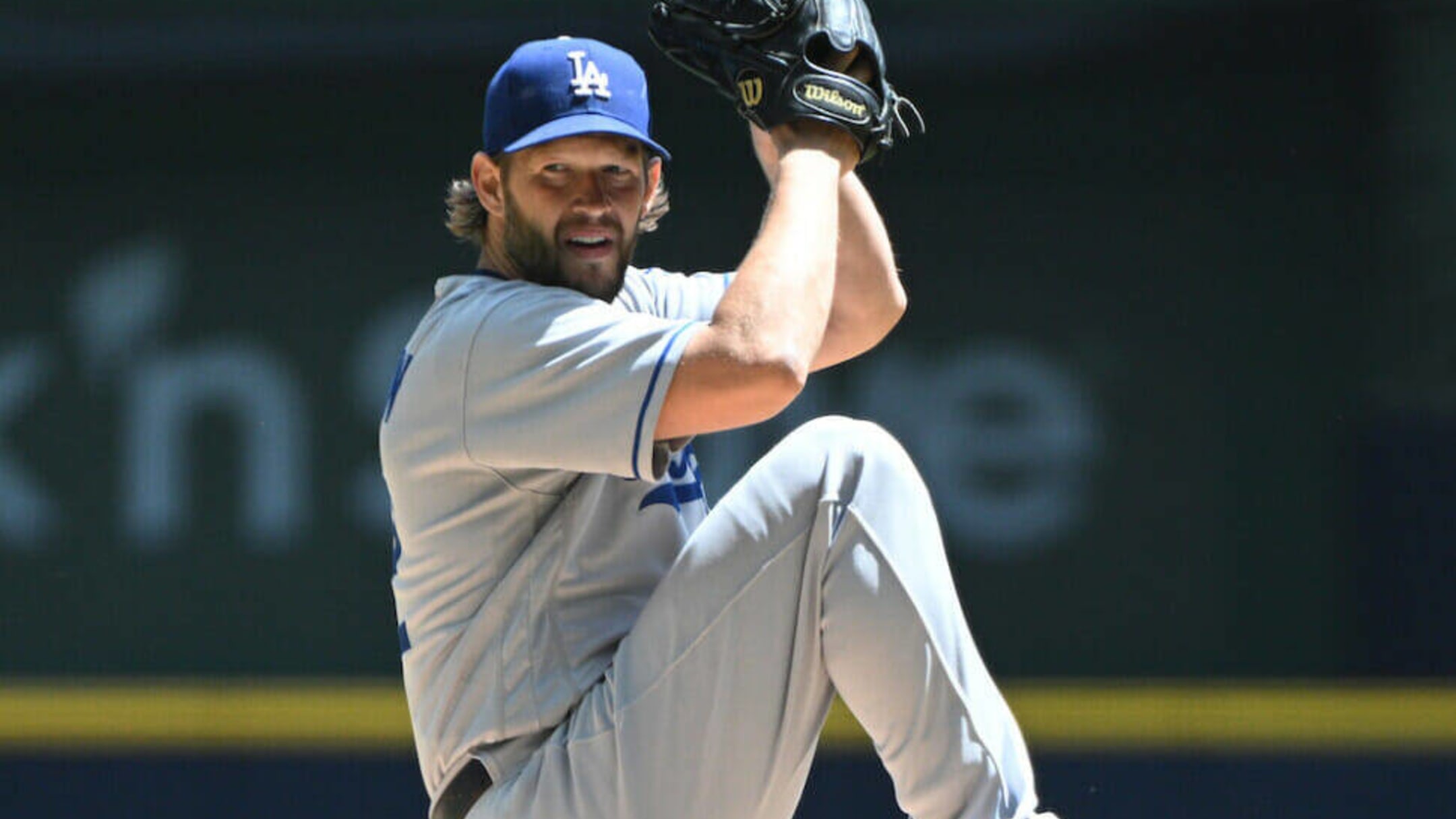 27 September 2009: Dodgers starting pitcher Clayton Kershaw (22