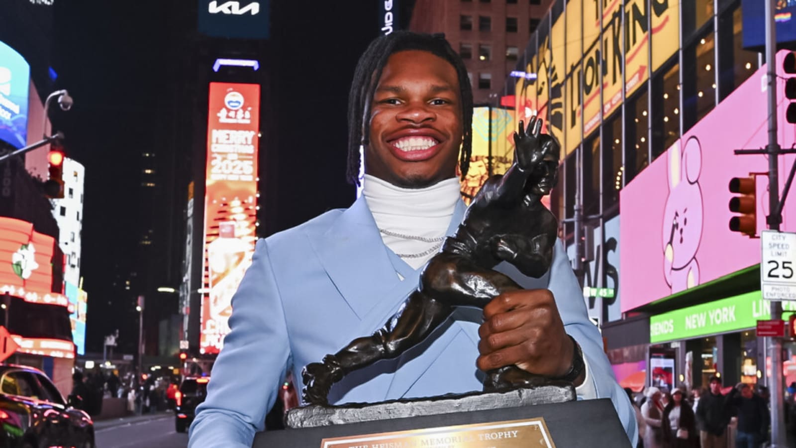 Travis Hunter’s Heisman Acceptance Speech