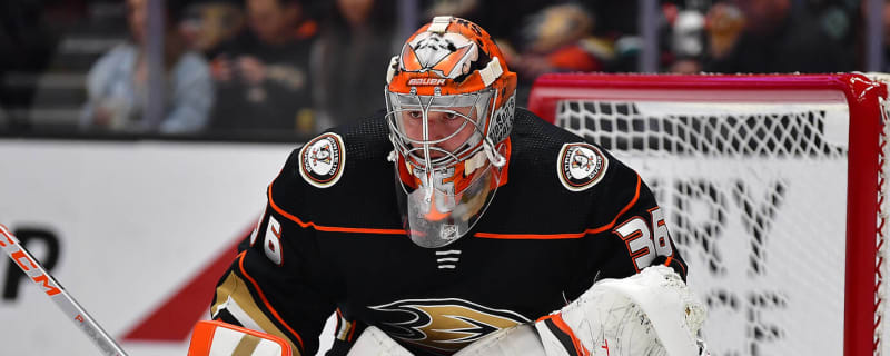 John Gibson Unveils the Coolest Goalie Mask in the NHL