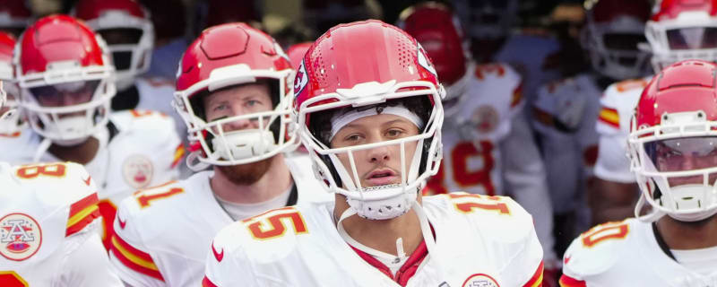 Watch: Mahomes throws interception on opening drive vs. Bills