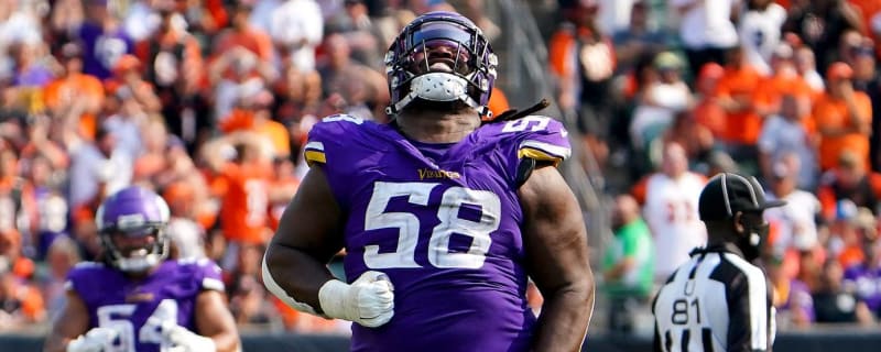Michael pierce vikings jersey sales