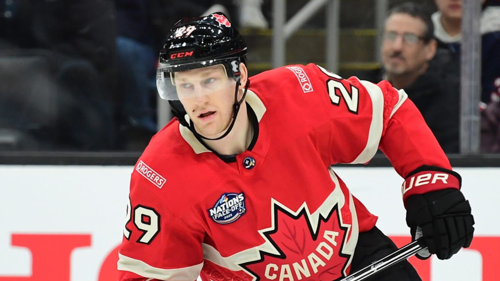 MacKinnon drops hilarious quote when asked about McDavid