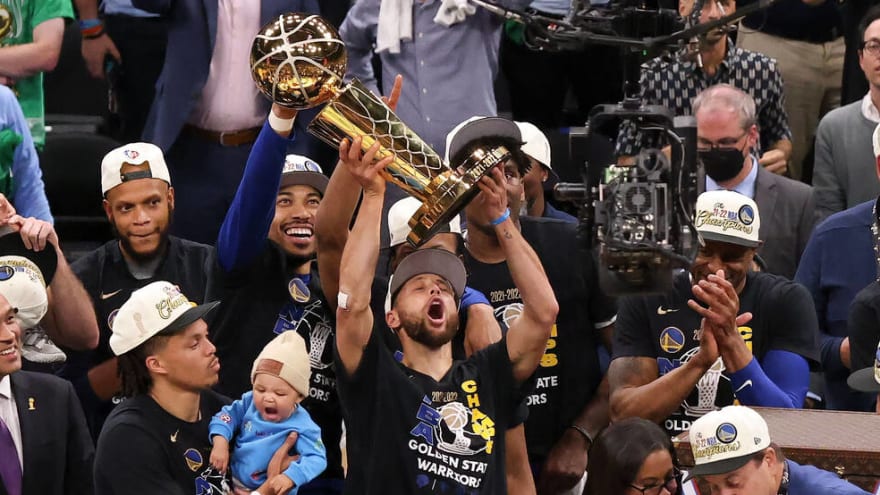 Warriors win NBA title with 103-90 Game 6 win over Celtics