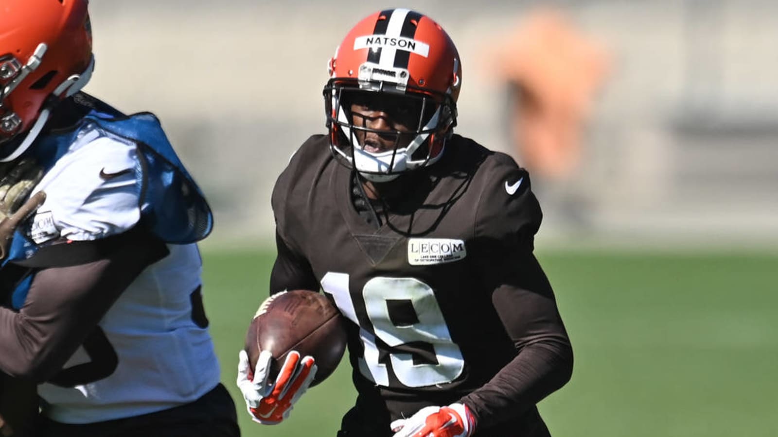 Browns' JoJo Natson out for season with torn ACL
