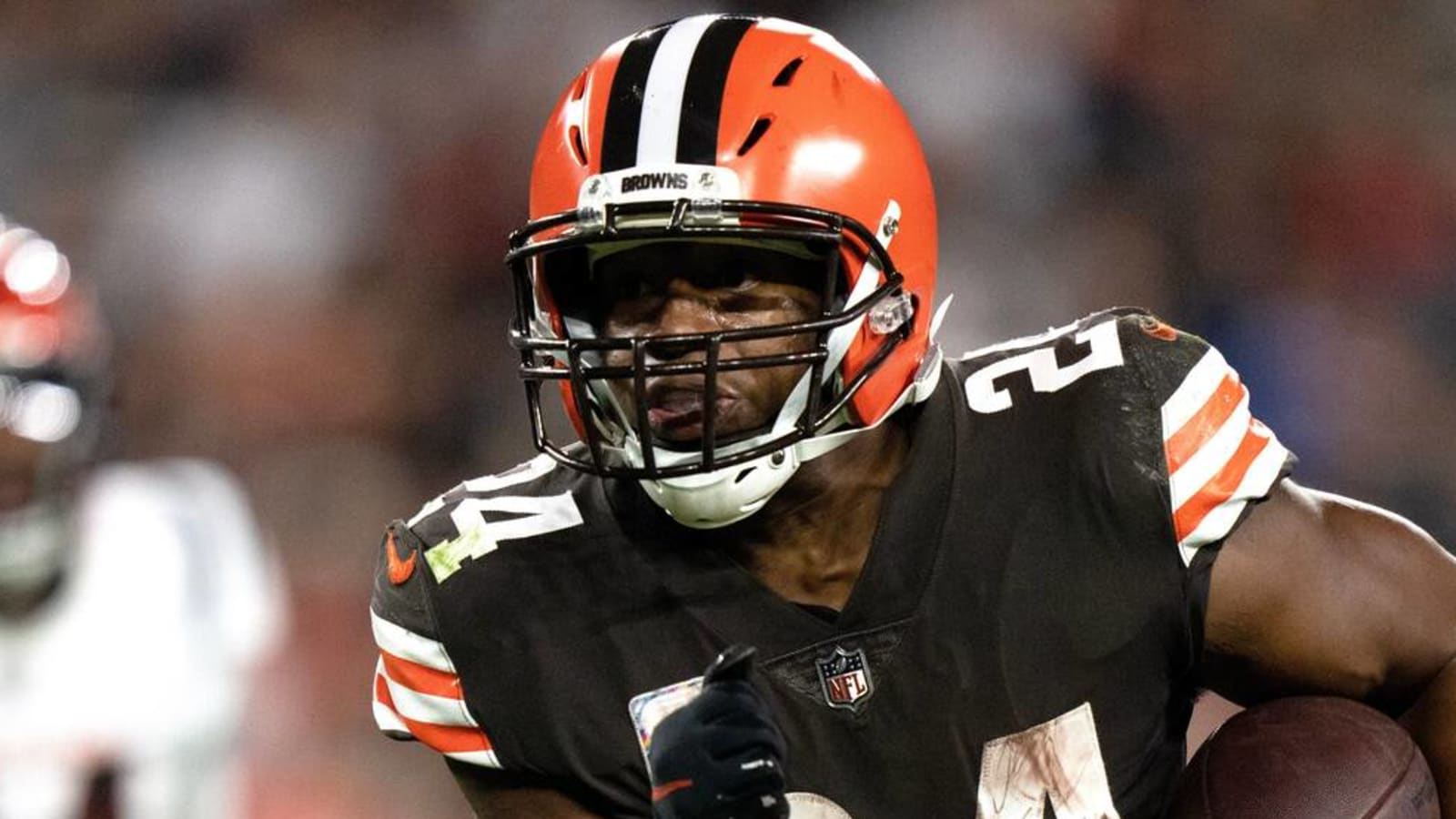 Browns' Chubb, Cooper set team milestones on Monday