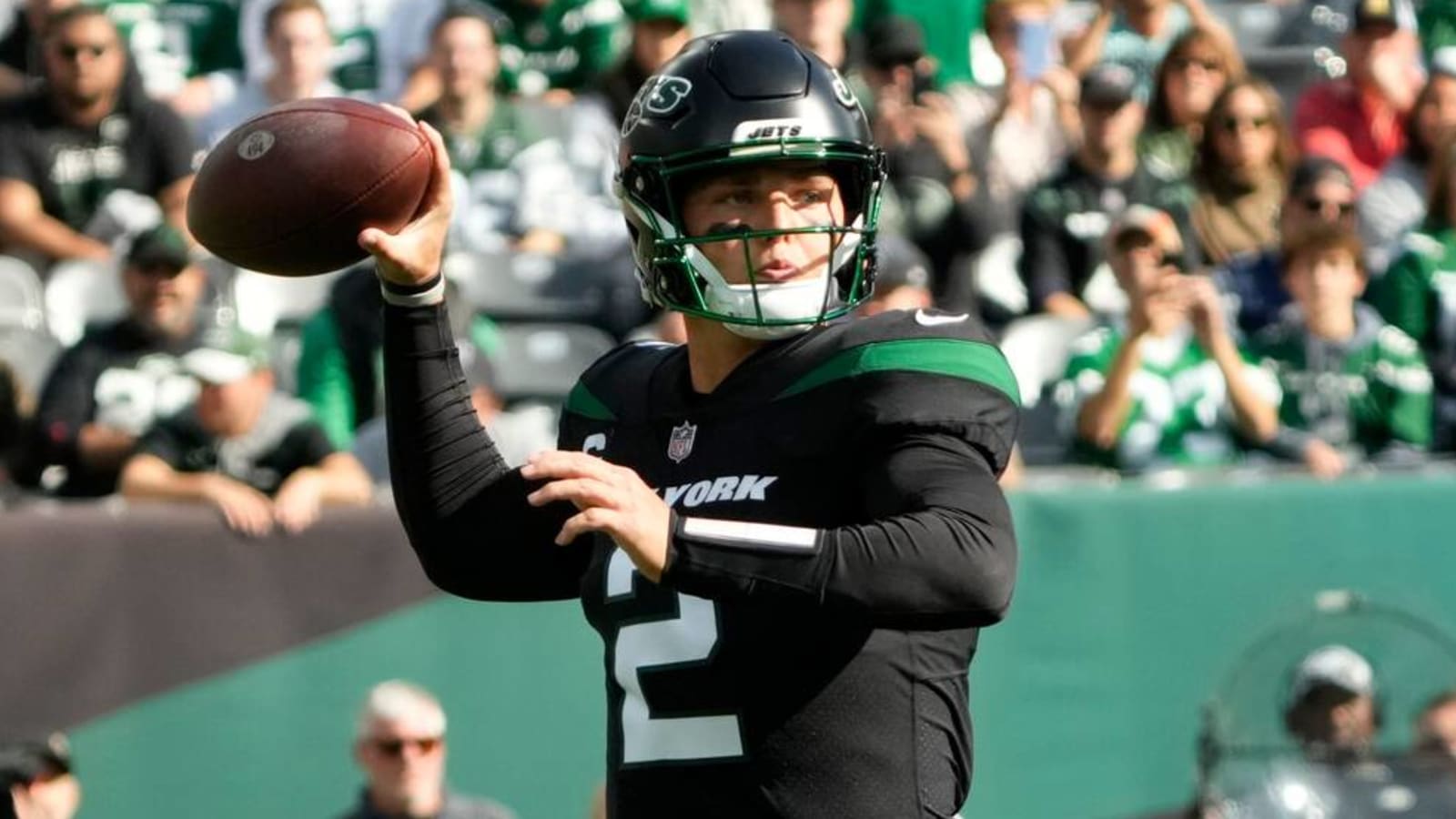 Jets offer encouragement for Zach Wilson in QB's first start since