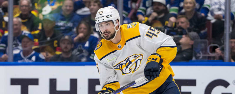 Report: Predators nearing agreement with Alexandre Carrier