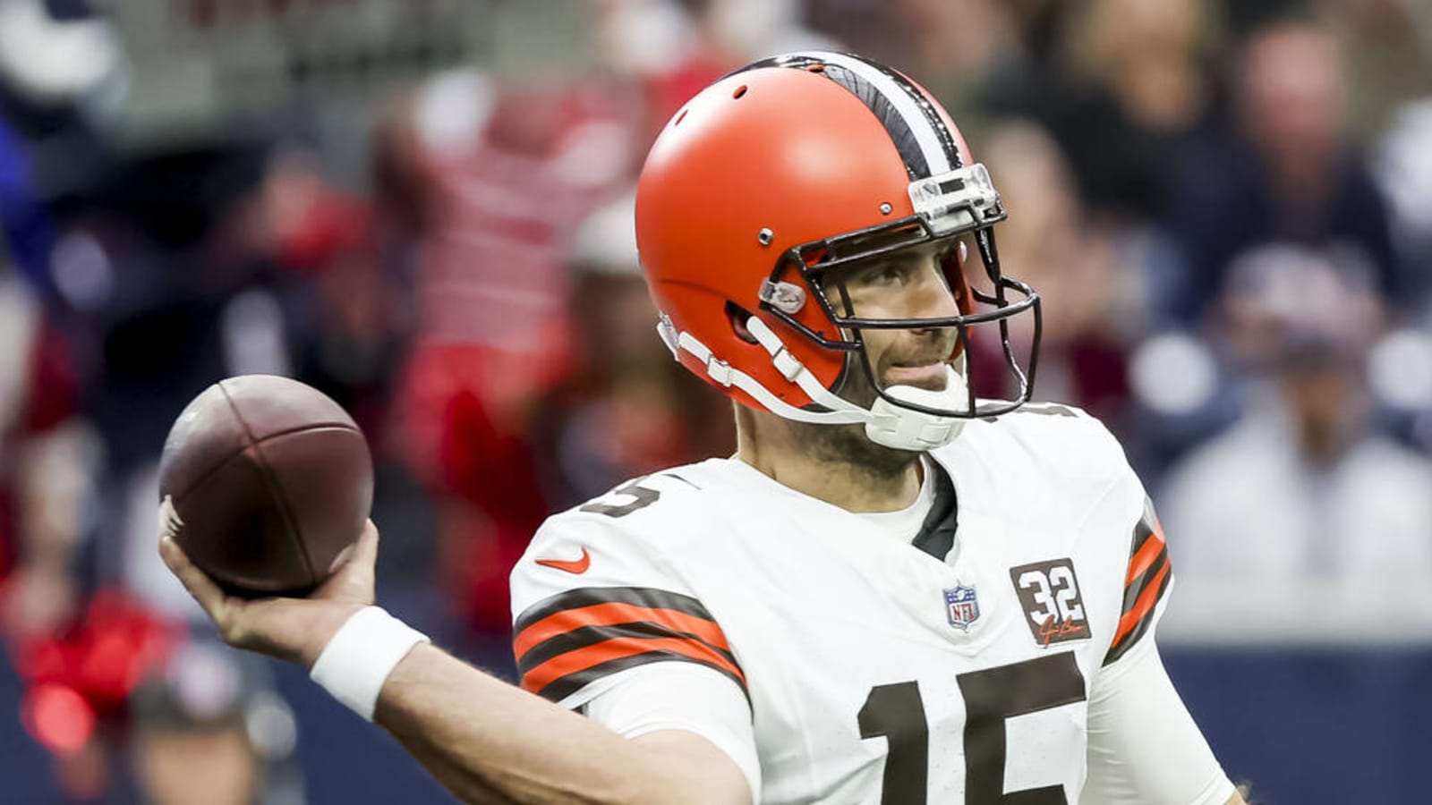 Watch: Texans pull away as Browns' Flacco throws back-to-back pick-sixes