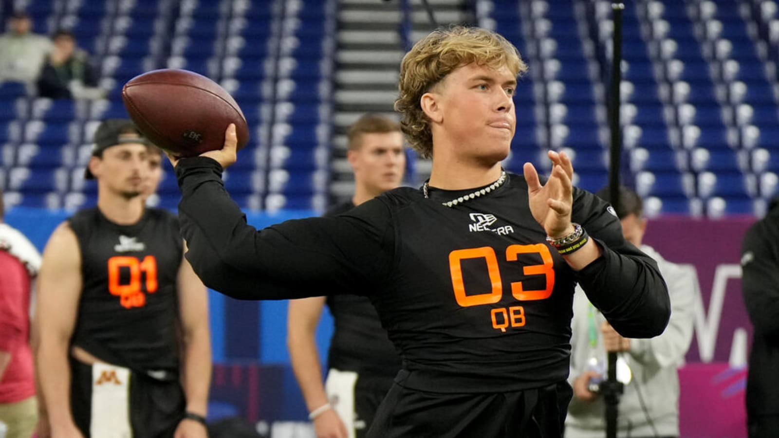 New mock draft has the Titans taking an unexpected quarterback