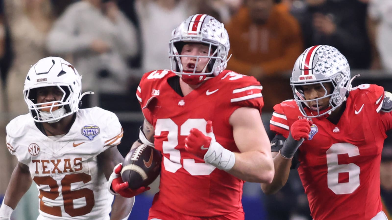 Watch: Ohio State seals Cotton Bowl win on crazy play by Jack Sawyer