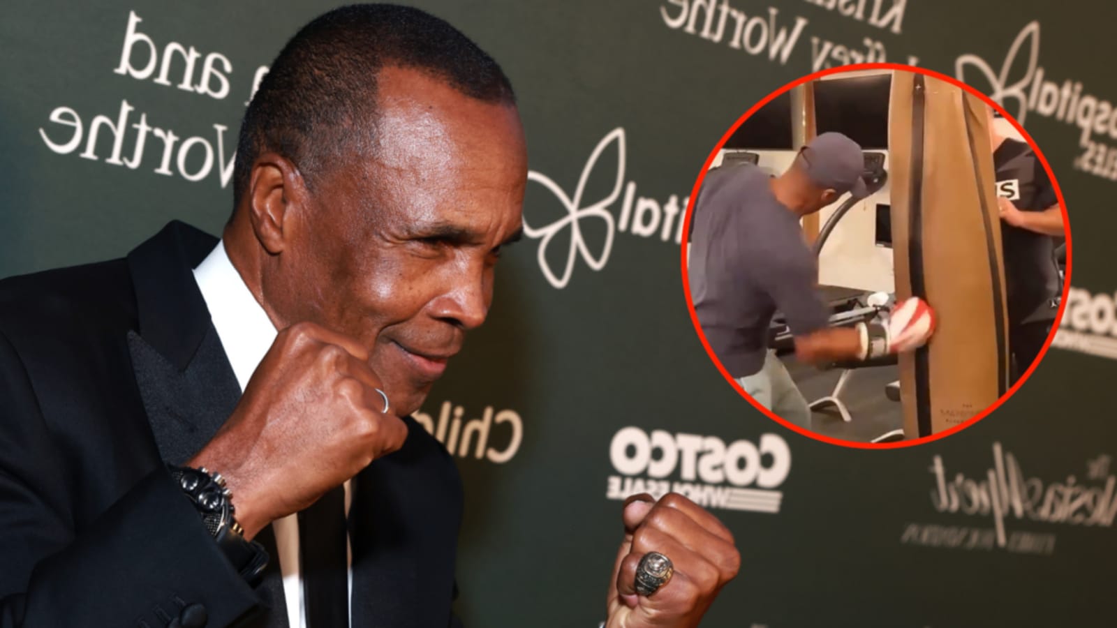 ‘Fast hands!’…Fans and legends marvel at 68-year-old Sugar Ray Leonard hitting the heavy bag