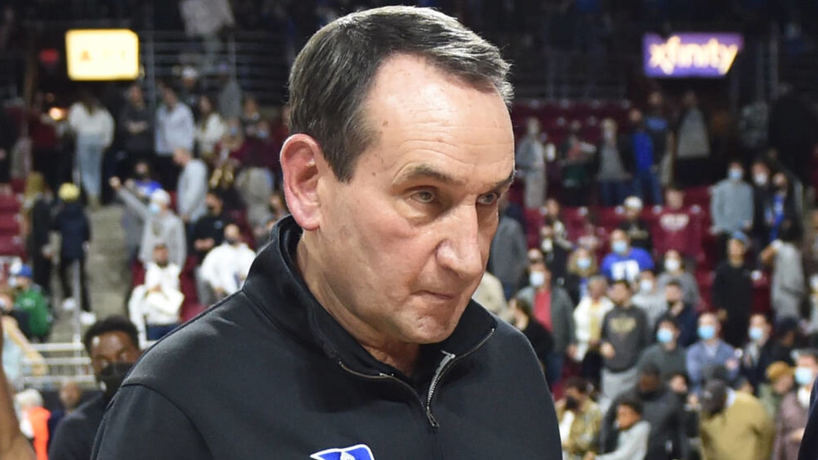 Coach K misses second half of Duke game after not feeling well