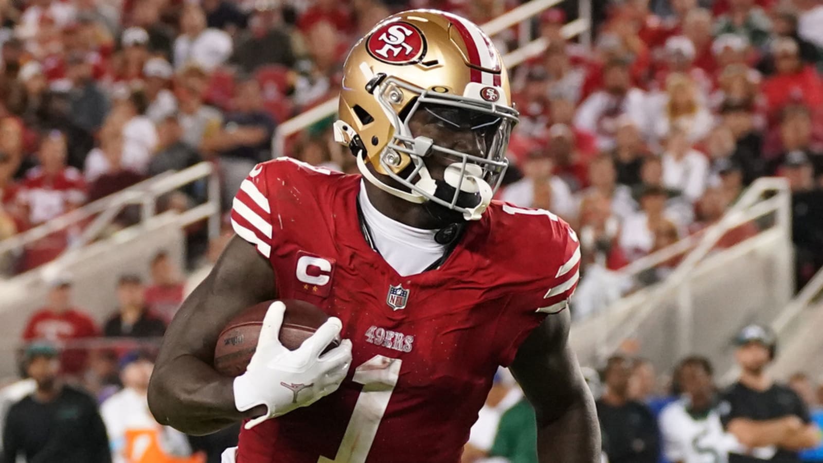 49ers vs. Patriots Injury Report: Deebo Samuel returns to practice; LB carted off the field