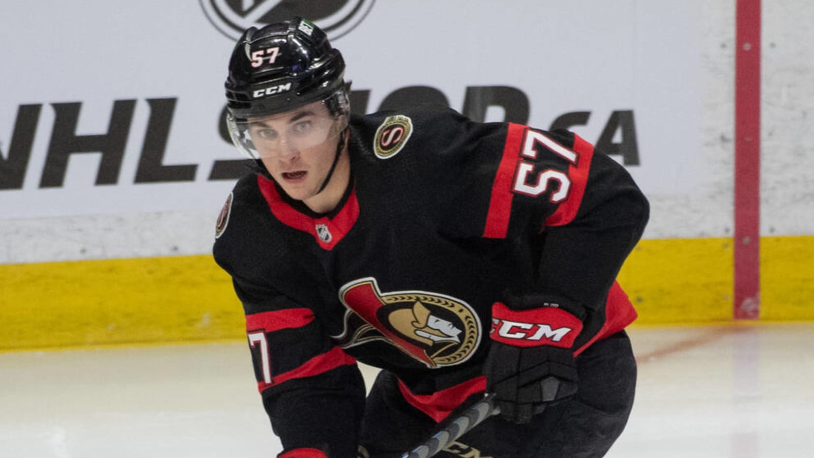 Senators' Shane Pinto not listed on training camp roster as contract negotiations continue