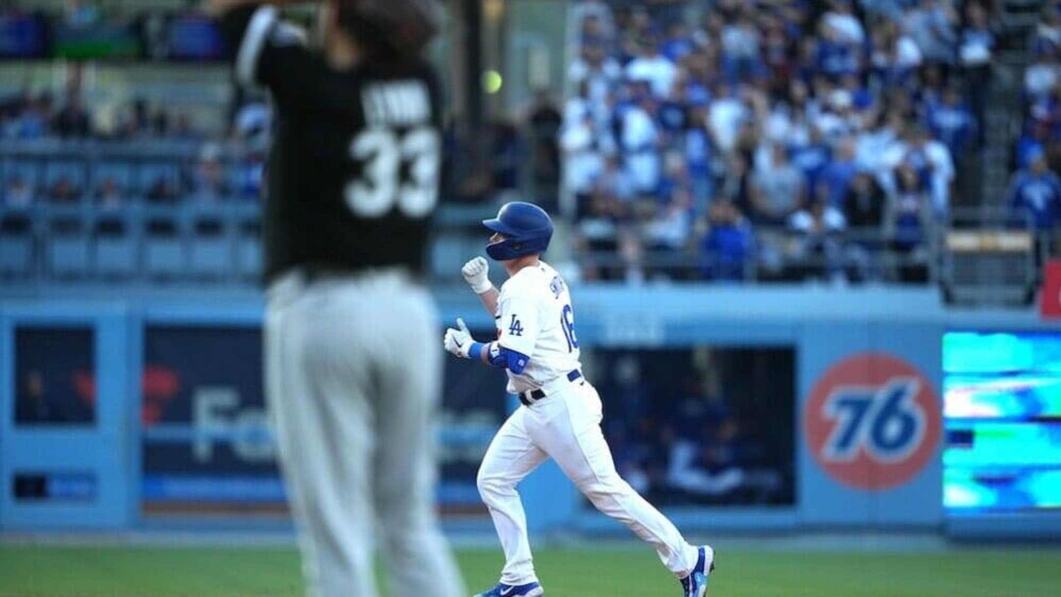 Will Smith homers on his bobblehead night as Dodgers beat White