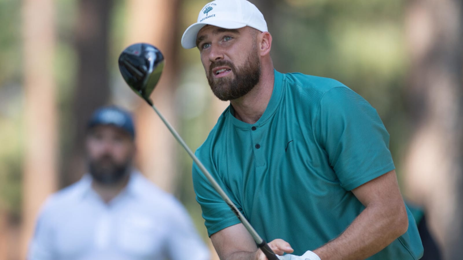 Travis Kelce&#39;s &#39;dream come true&#39; moment as he films Happy Gilmore 2 alongside Adam Sandler