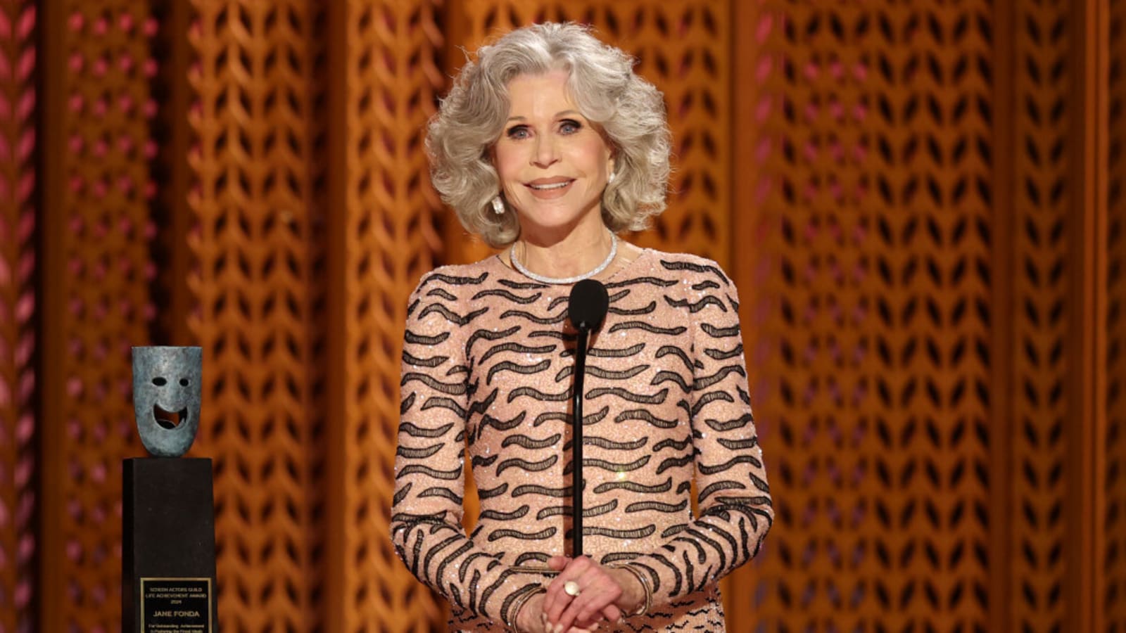 Jane Fonda saved grandson from a bear