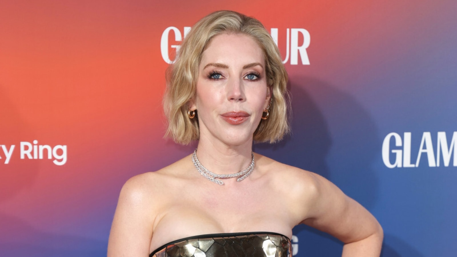 Katherine Ryan shares update with fans from hospital bed after undergoing cancer surgery
